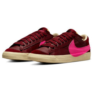 Nike Blazer Low '77 Jumbo (Womens Size 11) Shoes DQ1470 600 Team Red Pink
